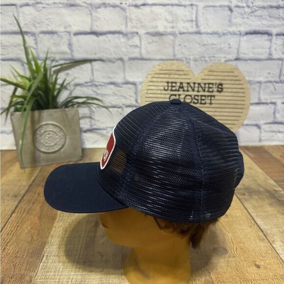 King ranch Classic Curved Bill All Mesh Snapback Cap navy blue - Picture 5 of 8